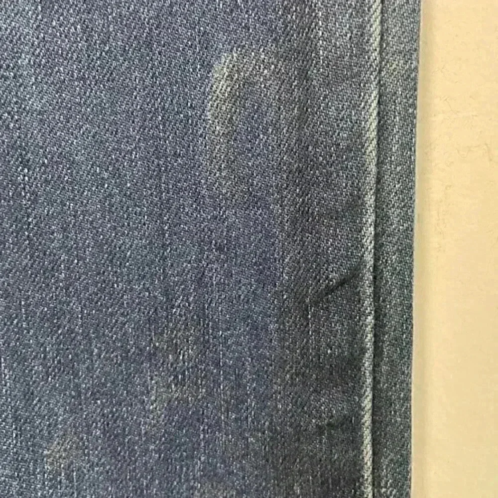 Topman Skinny Blue Faded Wash Jeans, Size 32R